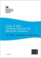 Кодекс безопасной рабочей практики для моряков торгового флота, на английском языке, 7-е издание 2015 г. c поправками 2022 г. Code of Safe Working Practices for Merchant Seafarers (COSWP) inc Amendme